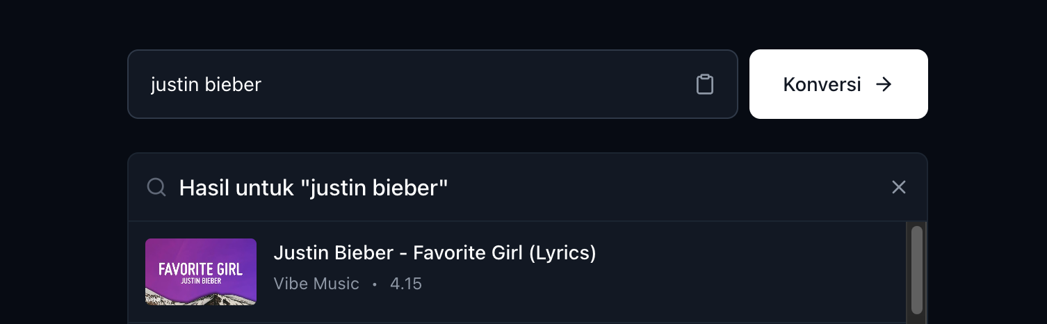 Step 3: Paste the copied YouTube URL into SSYoutube converter